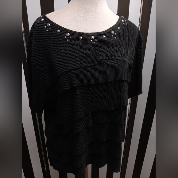 NWT Black Blouse - Picture 2 of 8